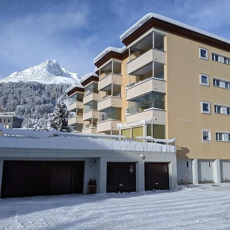 Schiablick - Broggini Apartment ดาวอส ภายนอก รูปภาพ