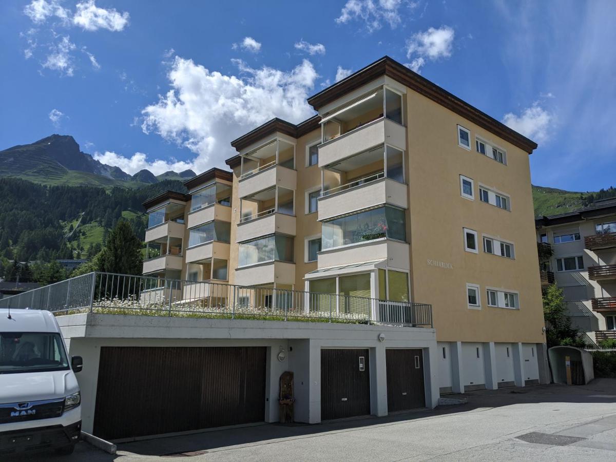 Schiablick - Broggini Apartment ดาวอส ภายนอก รูปภาพ